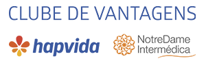 Logo Clube de Vantagens Hapvida NotreDame Intermédica NDI Minas