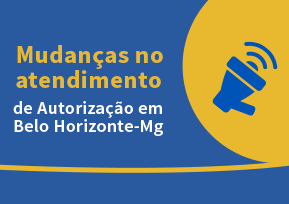 Notícia sobre a mudança